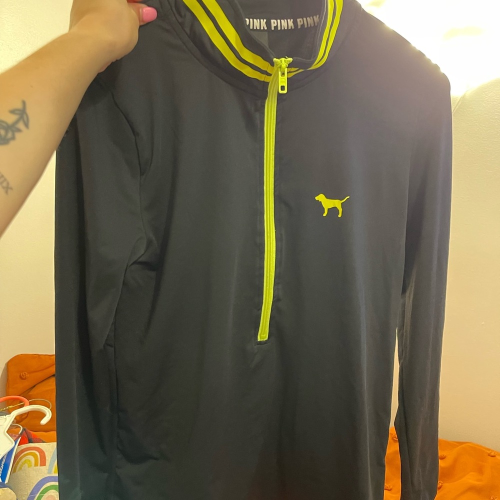 Victorias Secret PINK 3/4 zip pullover